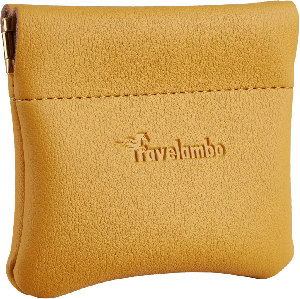 leather coin purse