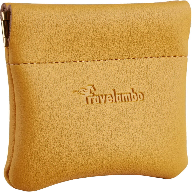 leather coin purse