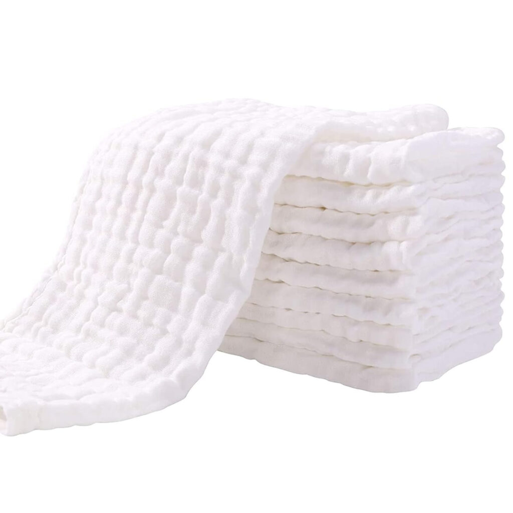 muslin burp cloths
